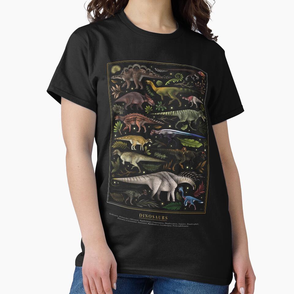 Dinosaurs IV by Emily Higgs Art