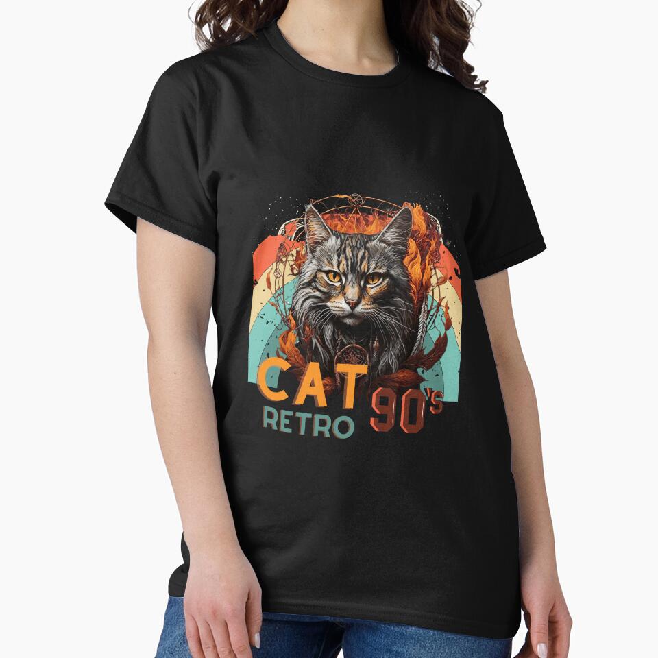 Retro Cat 90s by CatshirtZ