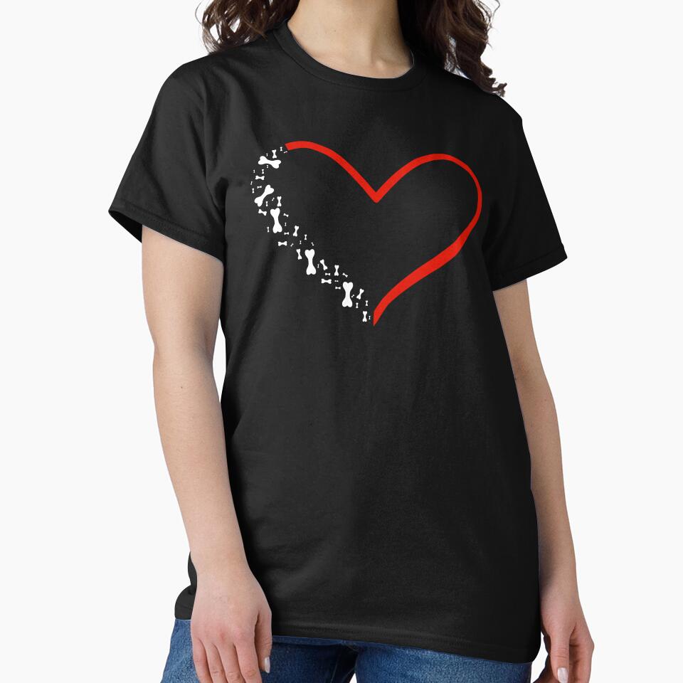 Dog Bone Heart by JMDesignHouse