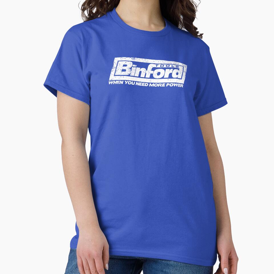 Binford Logo (White) by GeekeriaDeluxe