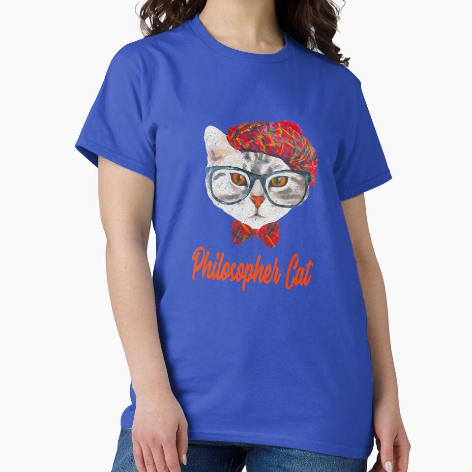 Cat Picture T-Shirt I Unique gifts for cat friends by Dubbra