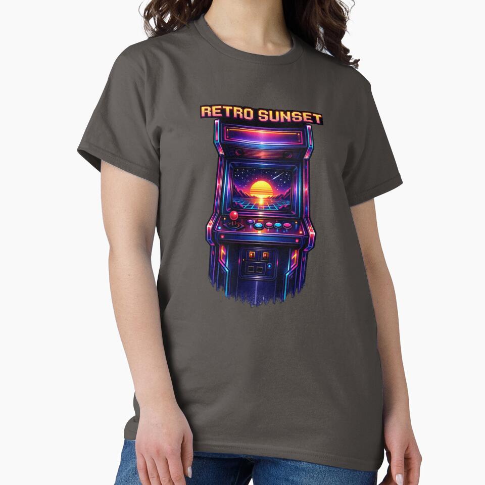 Synthwave 80s Aesthetic Gaming Art by craftedd