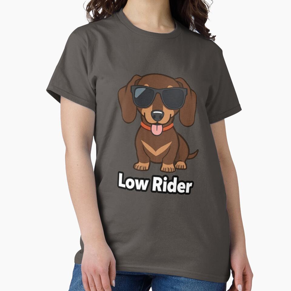 Low Rider – Dachshund by IronPawClothing
