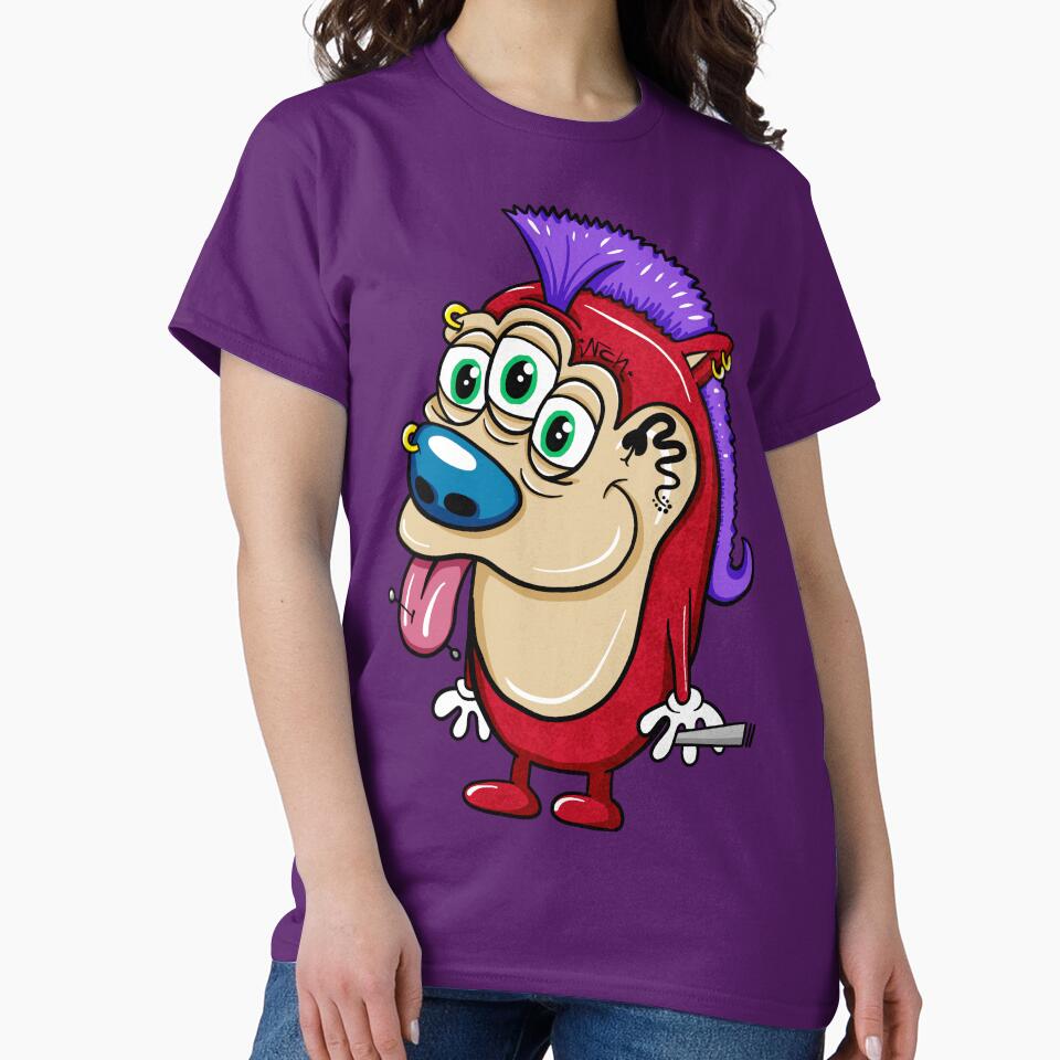 Wild Stimpy Cartoon – Crazy Retro Cat by nacho1988
