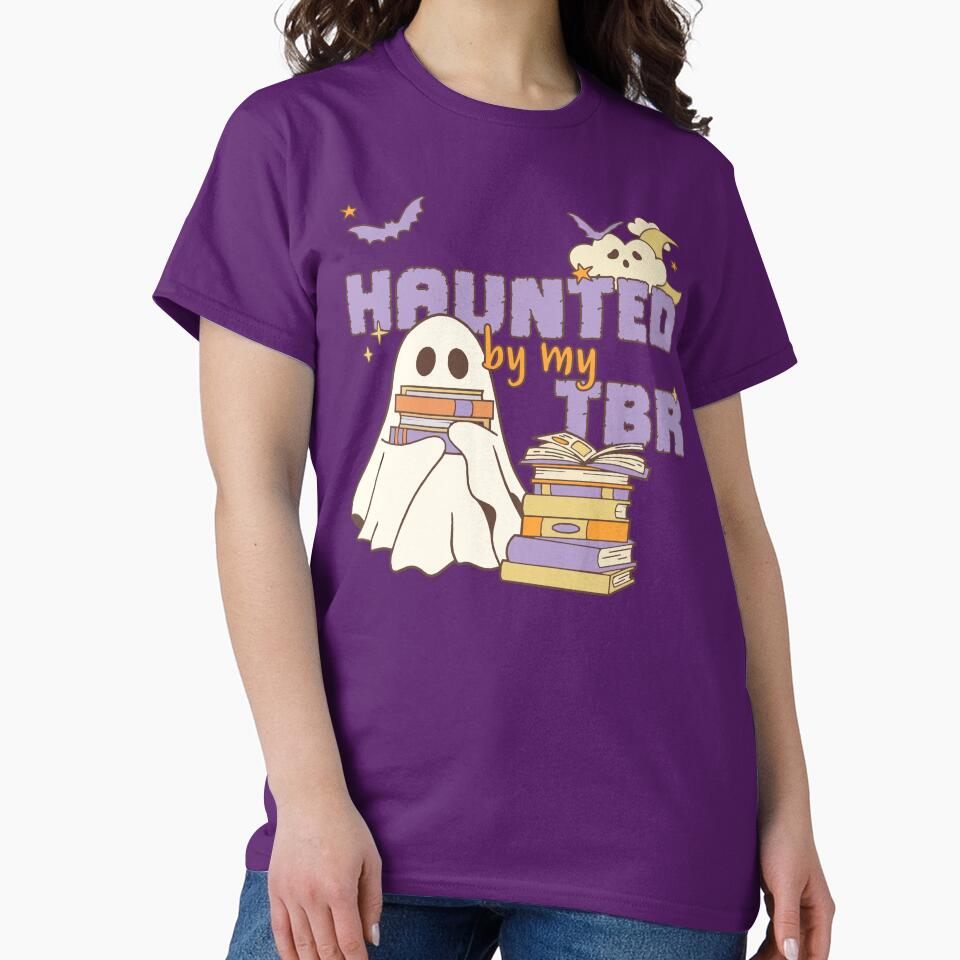 Haunted by My TBR Book Loving Ghost by thingularities