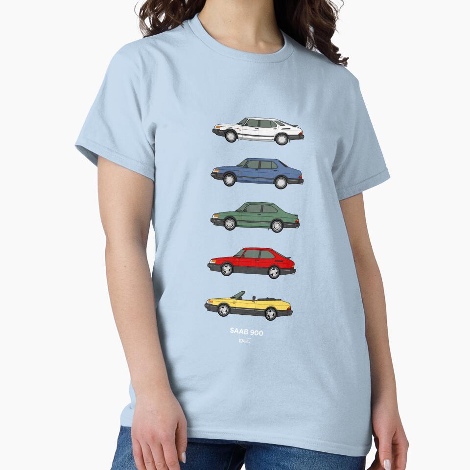 Saab 900 Classic Car Collection by RJWautographics
