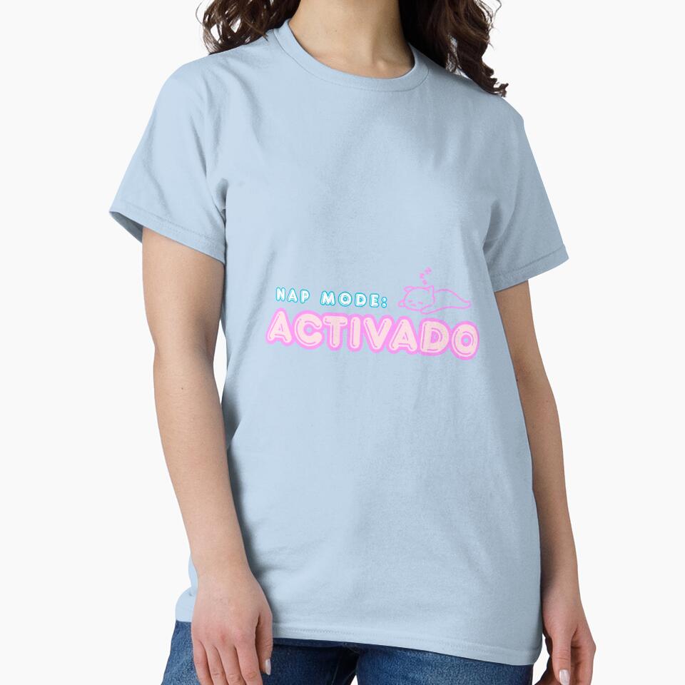 Nap Mode: Activado | Cute Cat Gift Idea by CuteVibesStudio