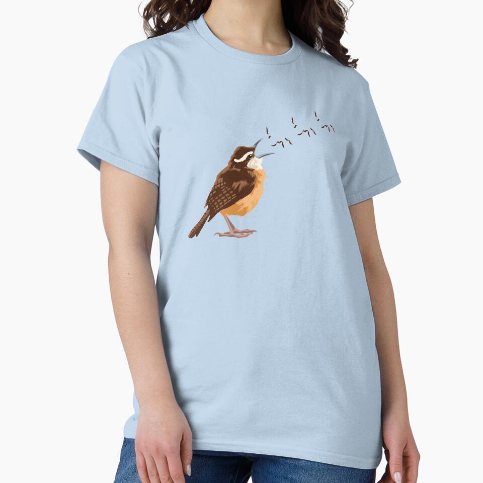 Carolina Wren singing by Captain Chromatic