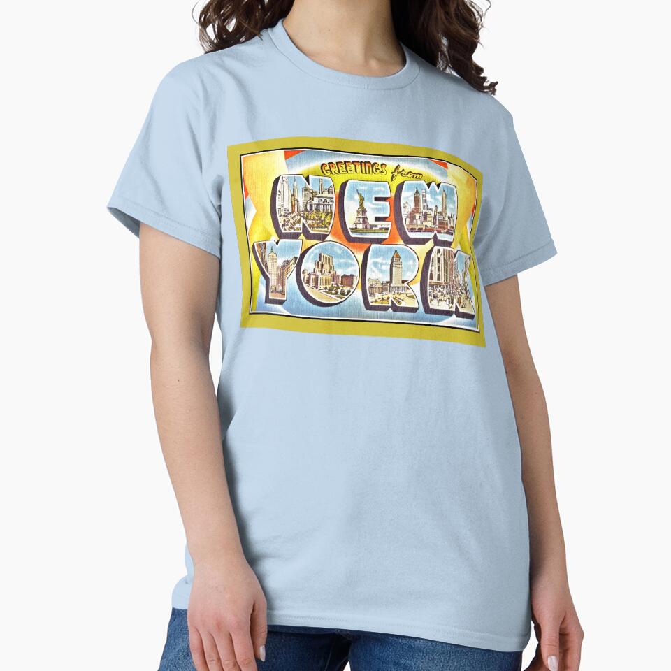 Greetings from New York Forties Fifties style by aapshop