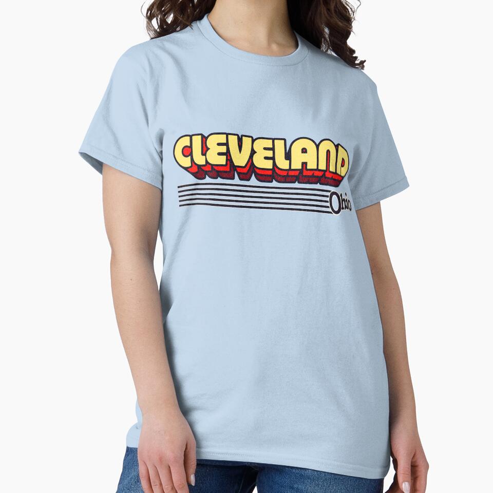 Cleveland, Ohio | Retro Stripes by retroready