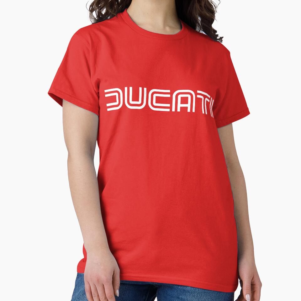 Ducati Retro (White text) by onelegiondesign