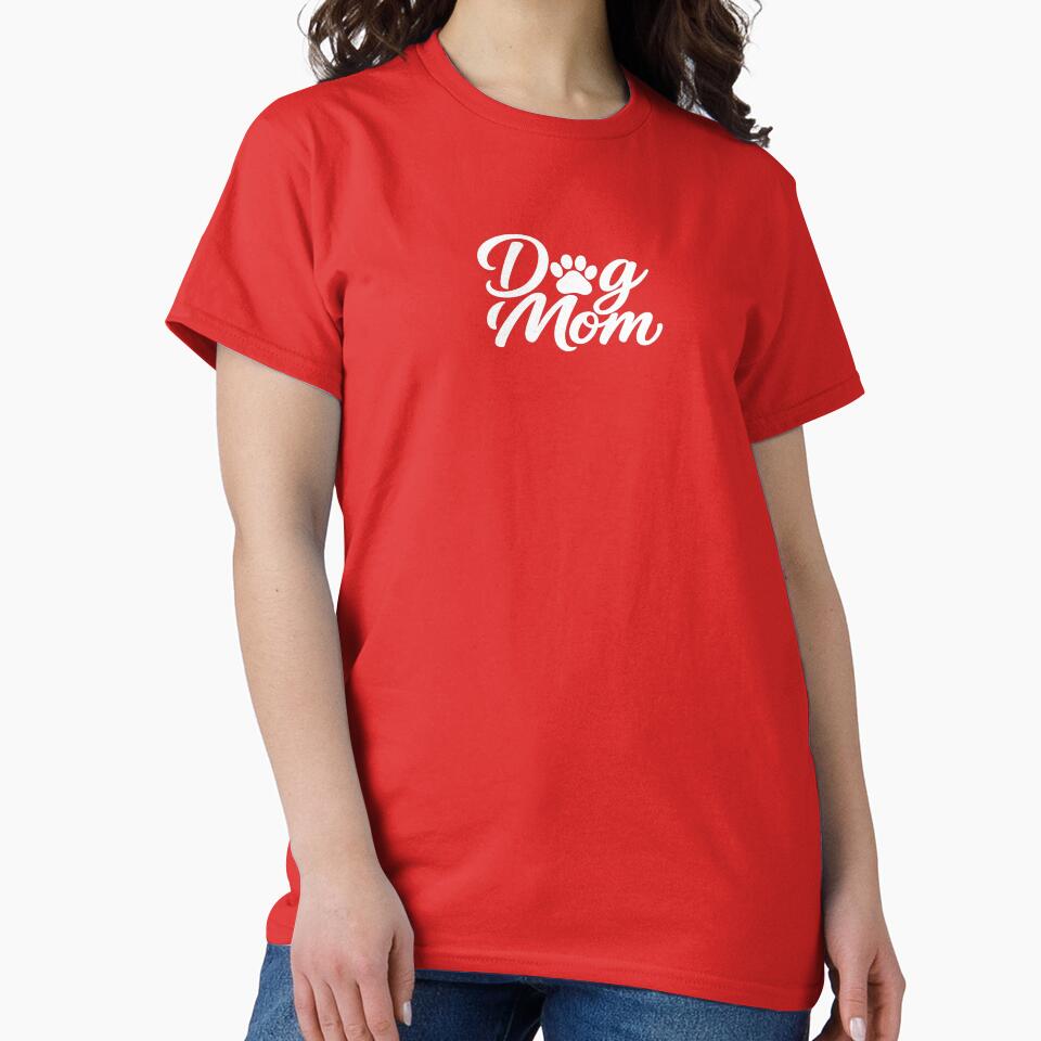 Dog mom t-shirt by NorthVale