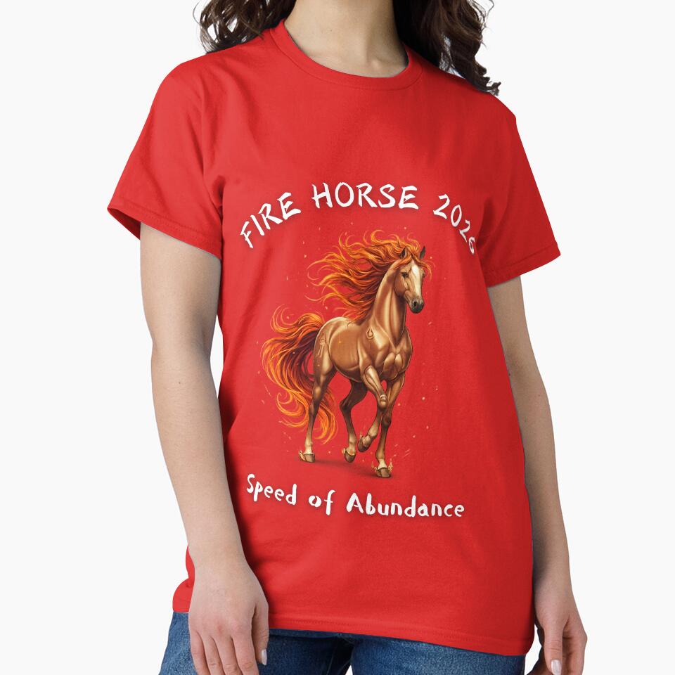 Fire Horse 2026 – Speed of Abundance by ZenWealthDesign