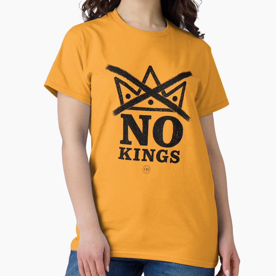 No Kings Protest – Vintage Anti-Authoritarian Democracy Design by No Kings Supply Co
