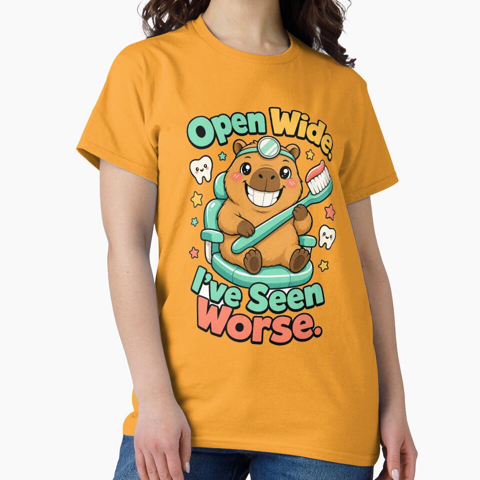 Capybara Dentist Funny Dental Professional Humor by VisualArtsOasis