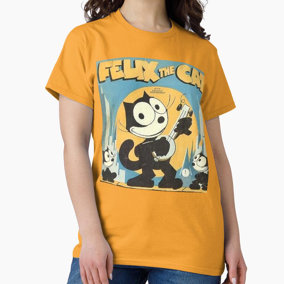 Vintage Felix the Cat - Distressed by Offset Vinyl Film