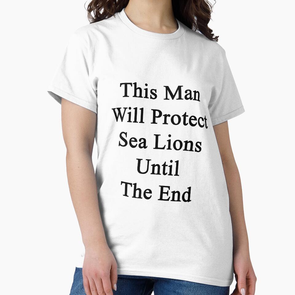 This Man Will Protect Sea Lions Until The End by supernova23