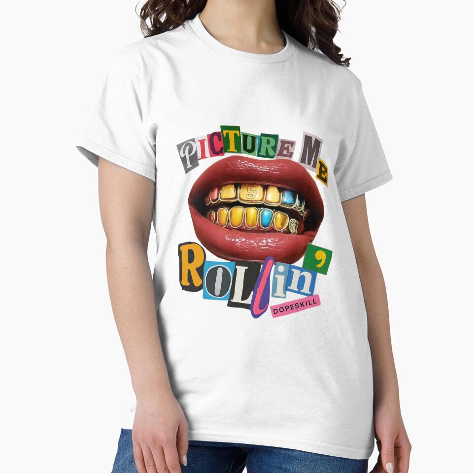 Picture Me Rollin' - Urban Hip Hop Grills Art by Colorful-Garden