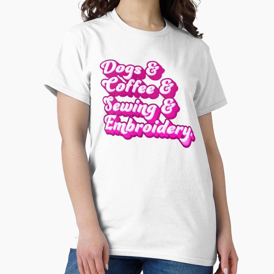 Dogs & Coffee & Sewing & Embroidery by jazzydevil