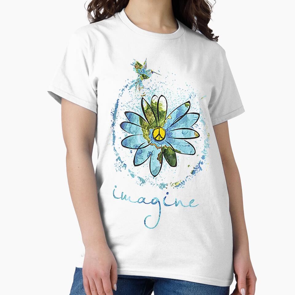 Imagine Hippie Flower by rotdara53