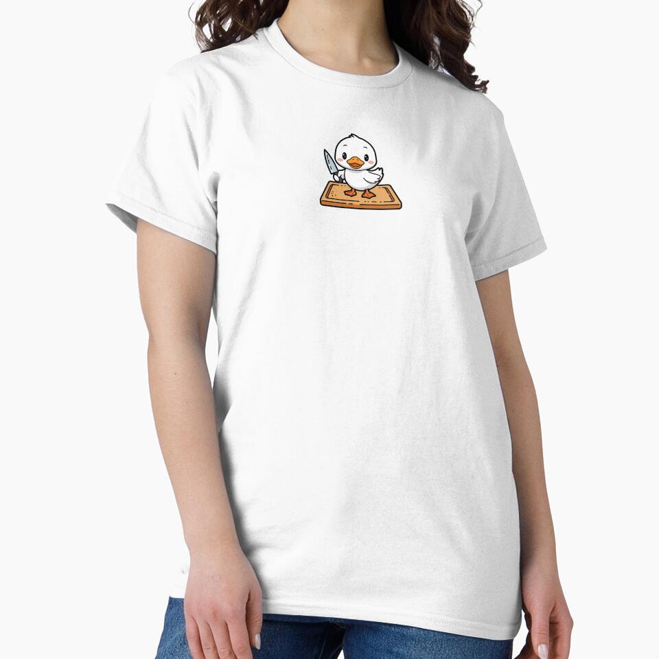 Duck with knife by itsfoow