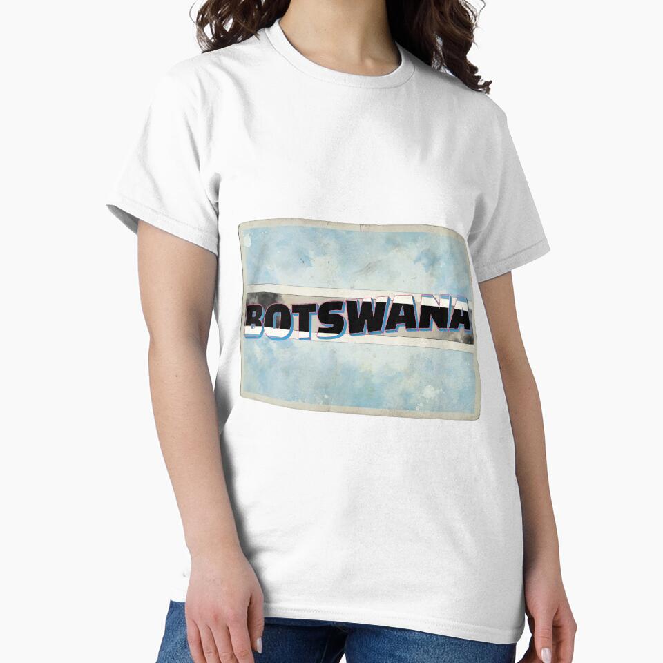 Botswana Vintage style retro souvenir by DeveloperProp0