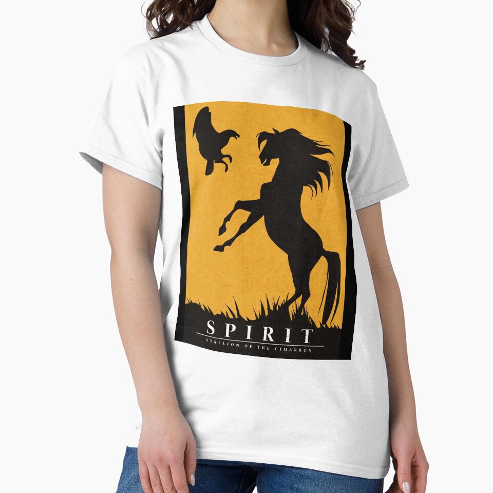 Spirit  Stallion of the Cimarron Minimalist Graphic by Vivithames