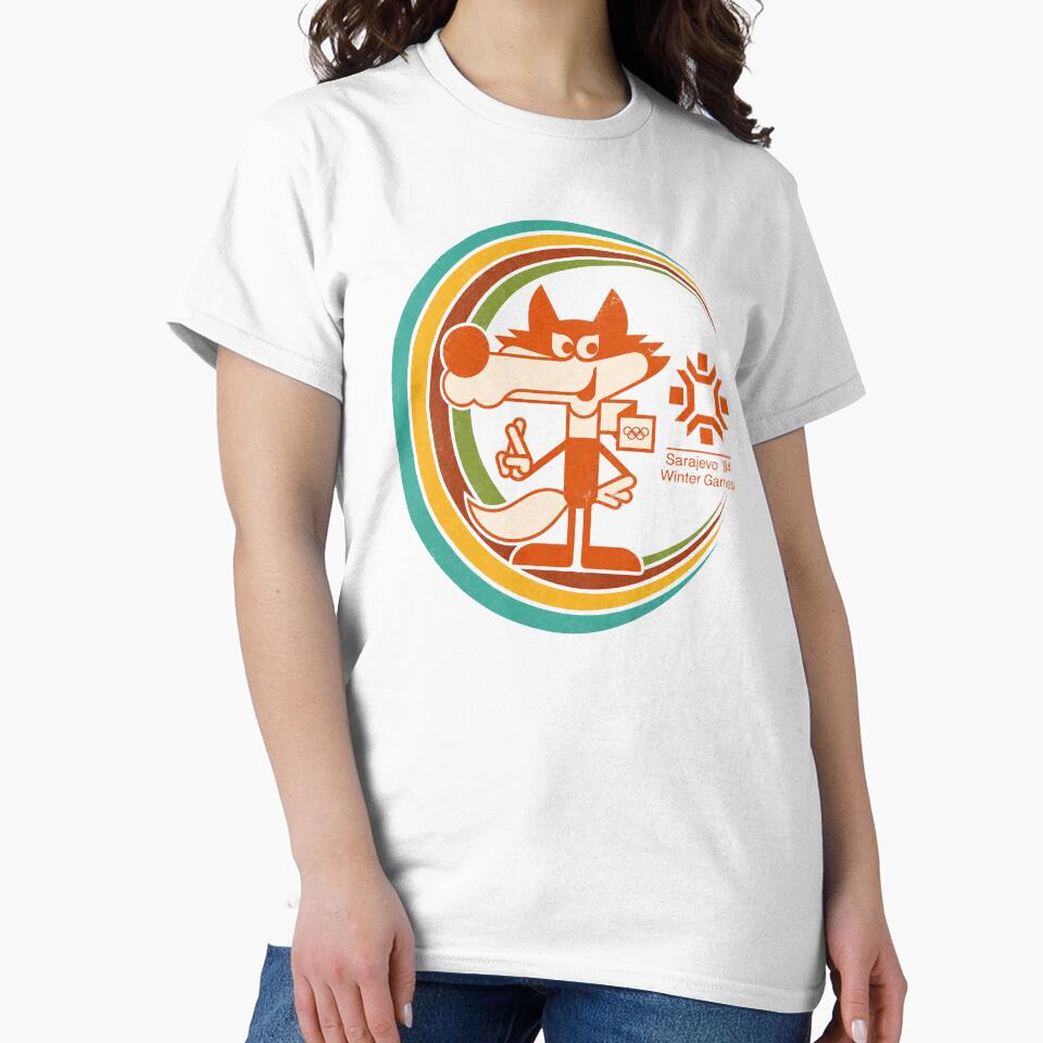 Vucko Sarajevo 84 - Vintage Yugoslav Olympic Mascot Retro Design by pantapita