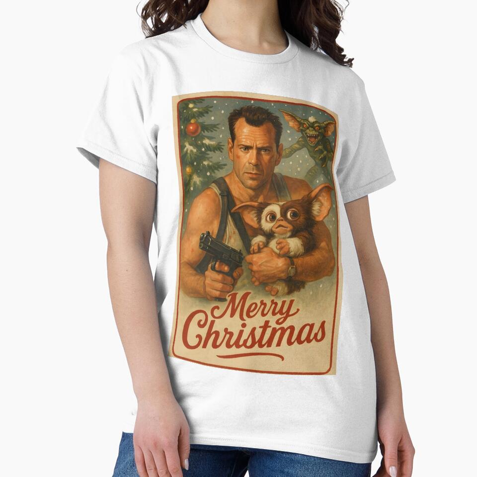 Poster Die Hard x Gremlins Mashup Christmas 2025 by BrianCleghorn