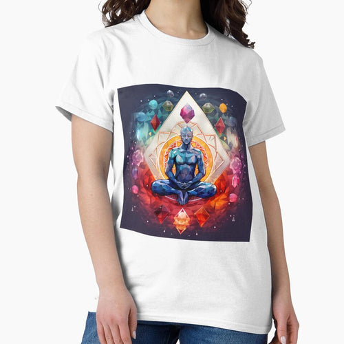"Harmonious Vibes: Chakra Meditation with Crystal Energy" by Art-Vortex-fr