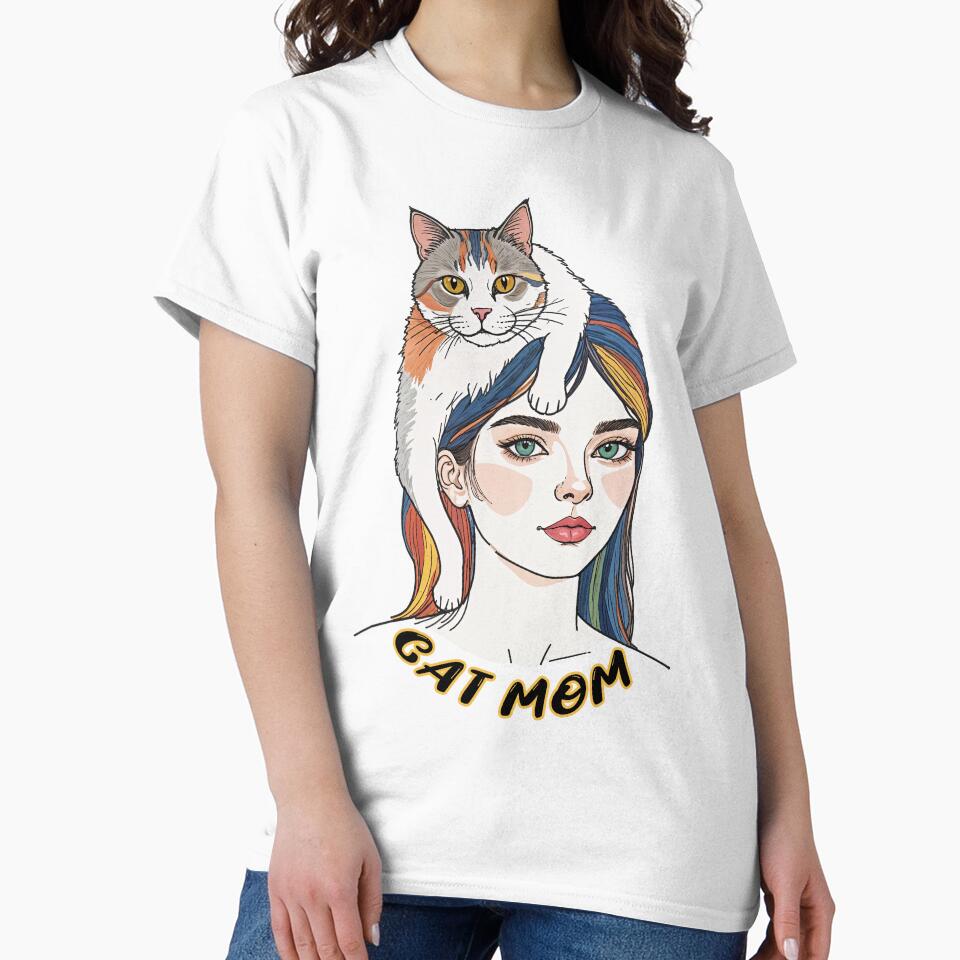 cat mom by TeeARTHY