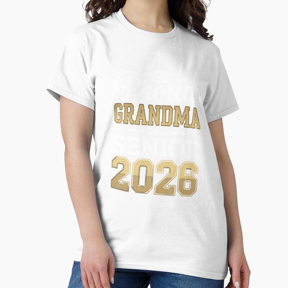 Proud Grandma Of A Senior 2026 Graduation Family by Gogetgiggles