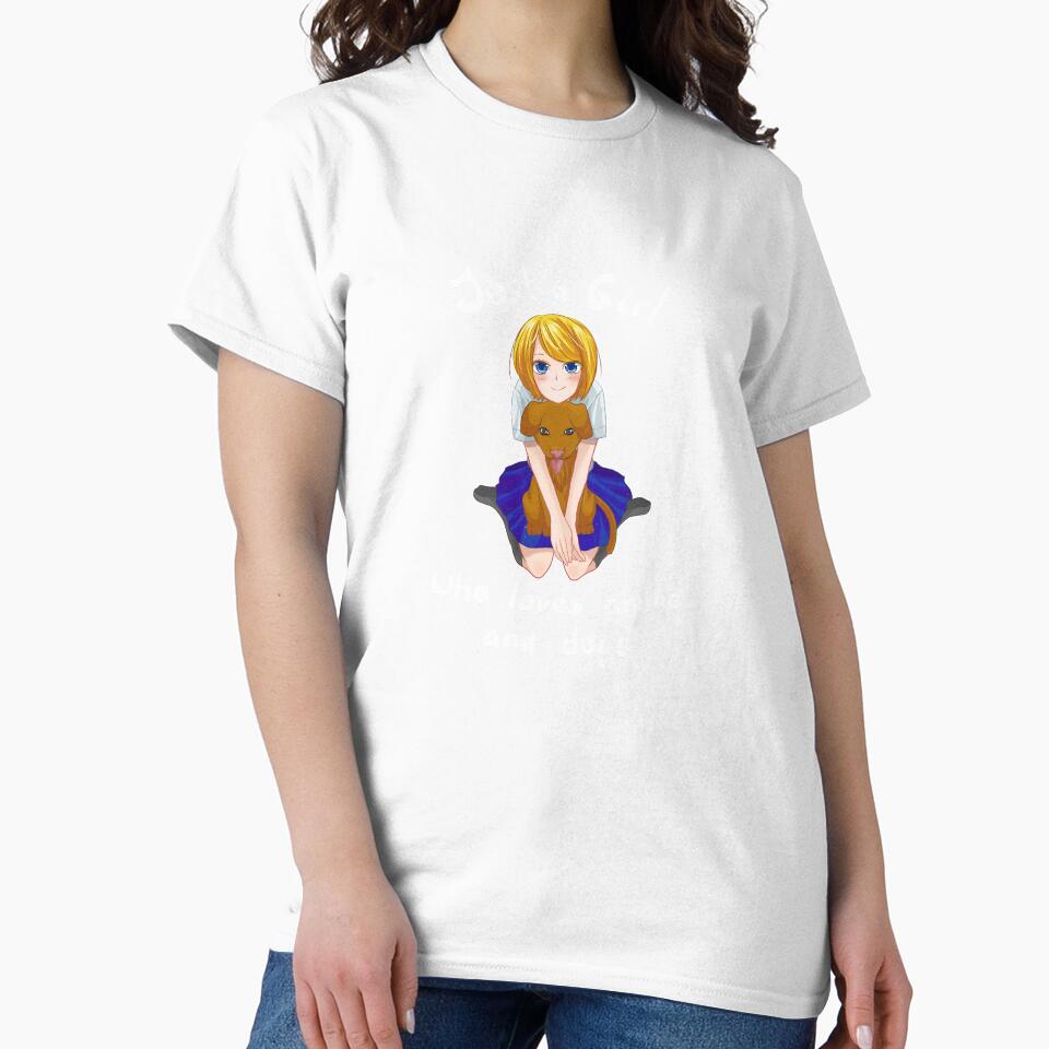 Just A Girl Who Loves Anime And Dogs Otaku Kawaii by Pubi