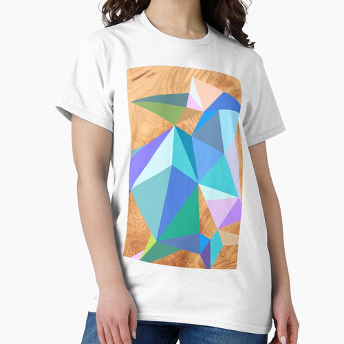 Abstract sharp colored shapes by mikath