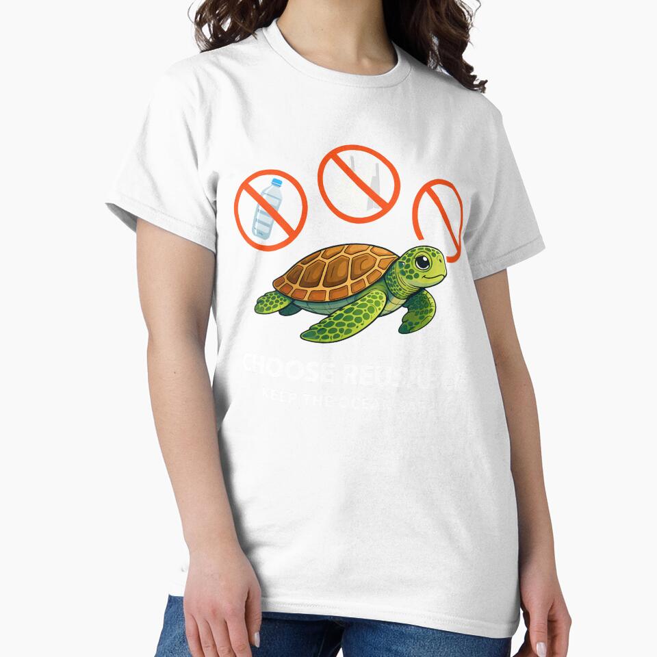 No Plastic Sea Turtle Ban Single Use Plastic Eco Art by zoughlal