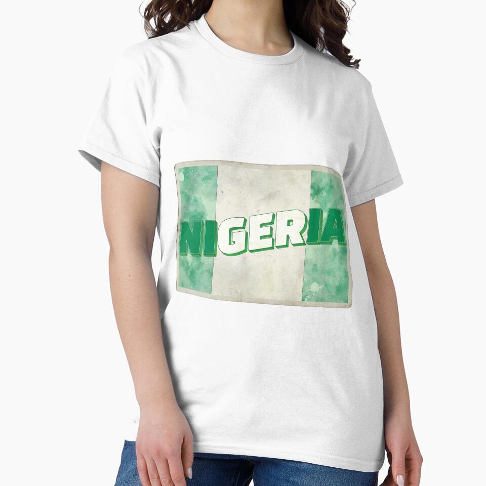 Nigeria Vintage style retro souvenir by DeveloperProp0