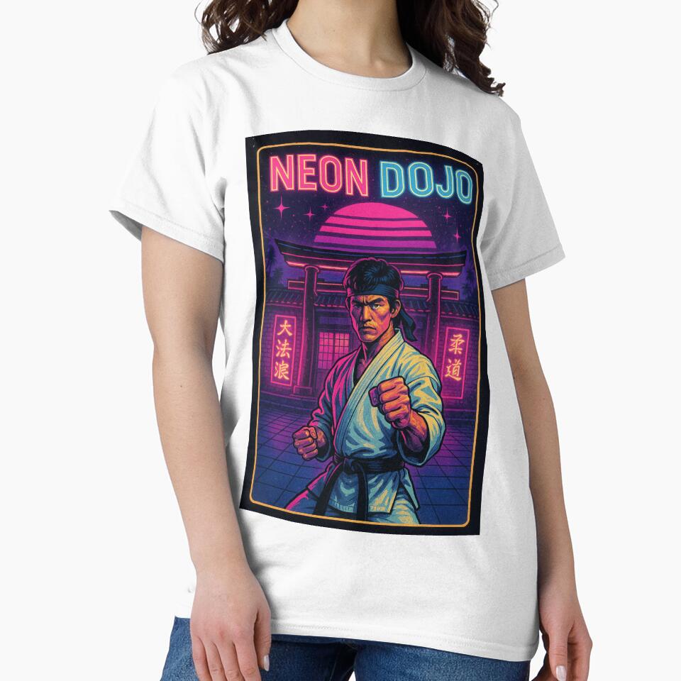 GRINDHOUSE - NEON DOJO by BroShirtStore