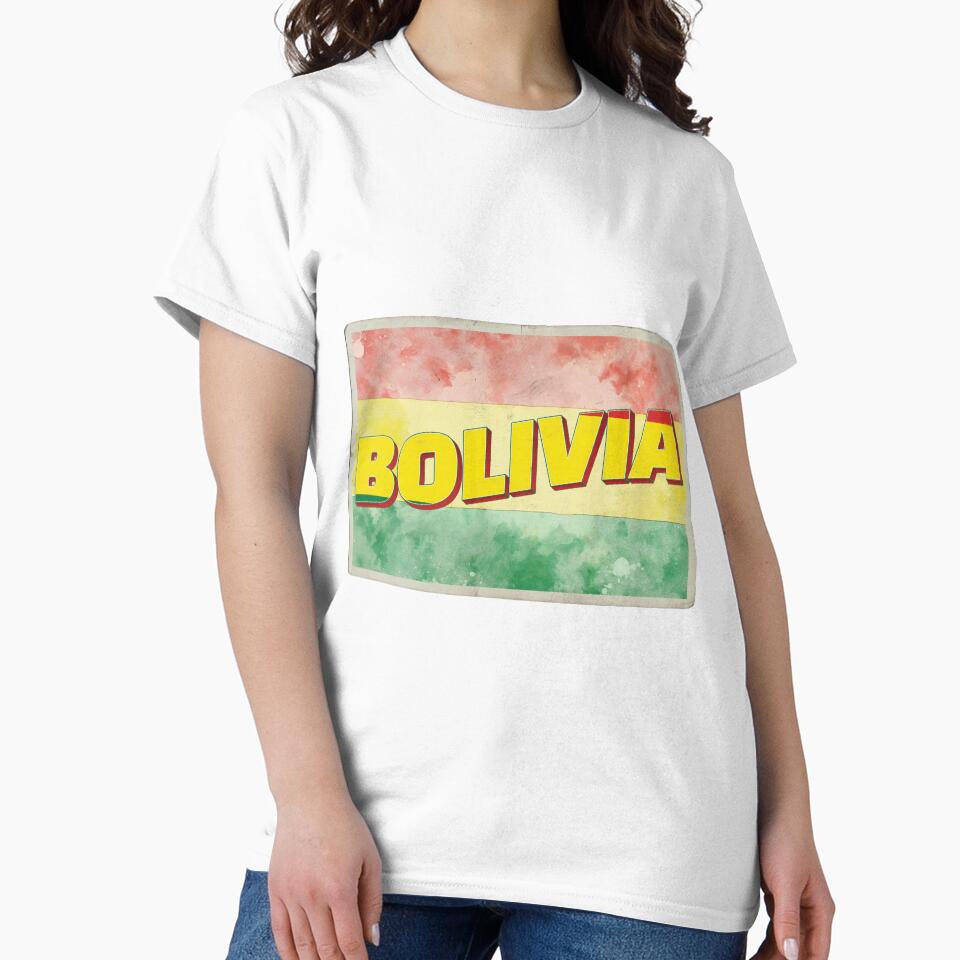 Bolivia Vintage style retro souvenir by DeveloperProp0