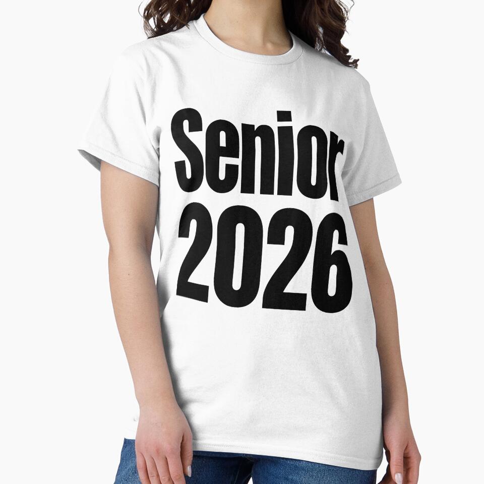 Senior 2026 Graduation Bold Typography Design by AnimalAirtistry