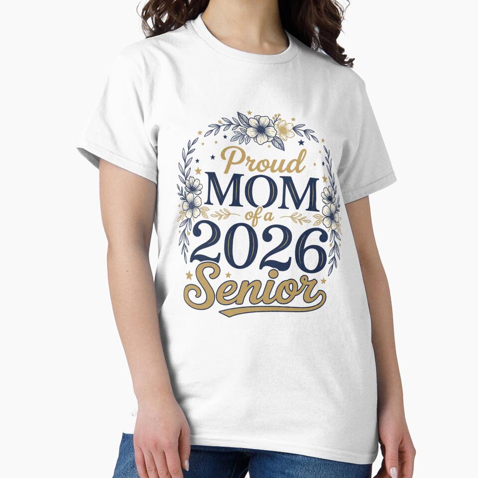 Proud Mom Of A 2026 Senior by Thread&Fable