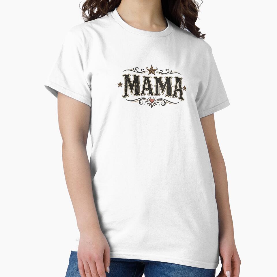 Mama Western Cowgirl Style Design by PersonaCrafts