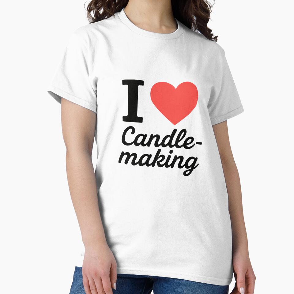 I Love Candle-Making | Artisan DIY Typography | Cozy Handmade Craft Passion Design by PaintedPixels01