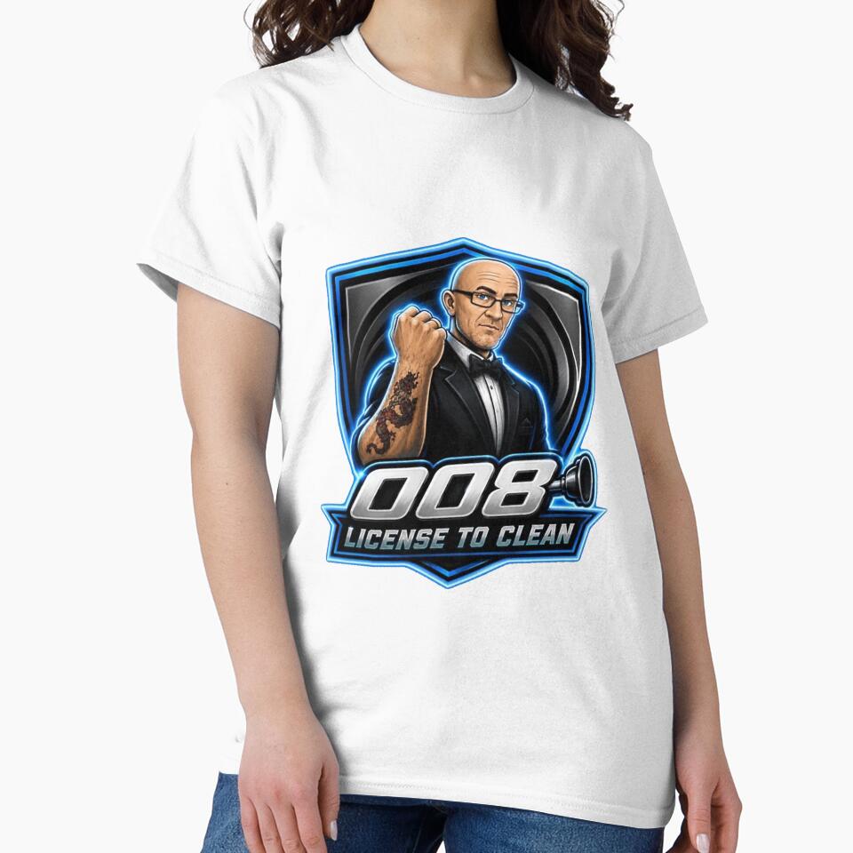 008 – License To Clean (2026 Edition) T - Shirt by benboy80