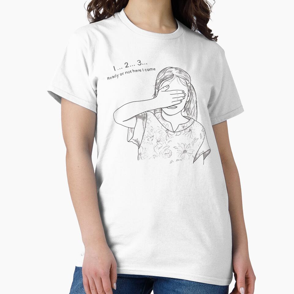 Little girl counting while playing hide and seek by Fruit-Tee