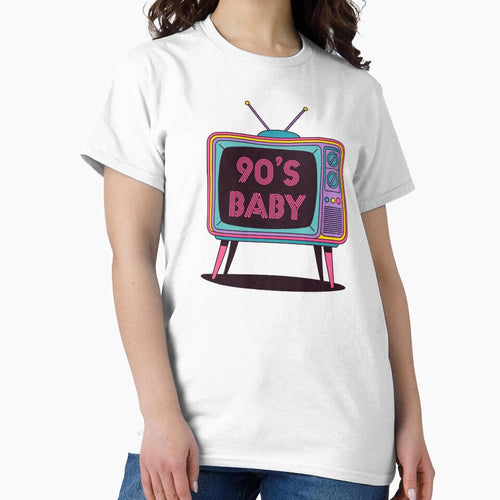 90s Baby – Retro TV Throwback Design by Splendid Scibbles