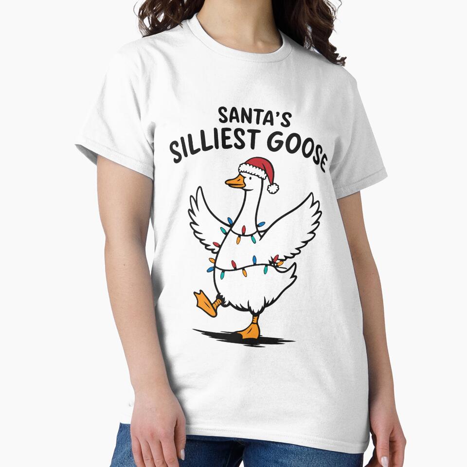 Santa’s Silliest Goose Funny Christmas by HasHs