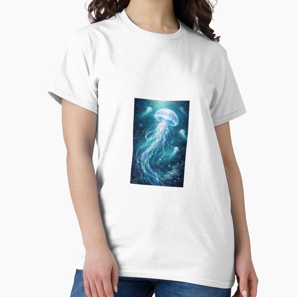 Dreamy Jellyfish Ocean by Elloracomplex