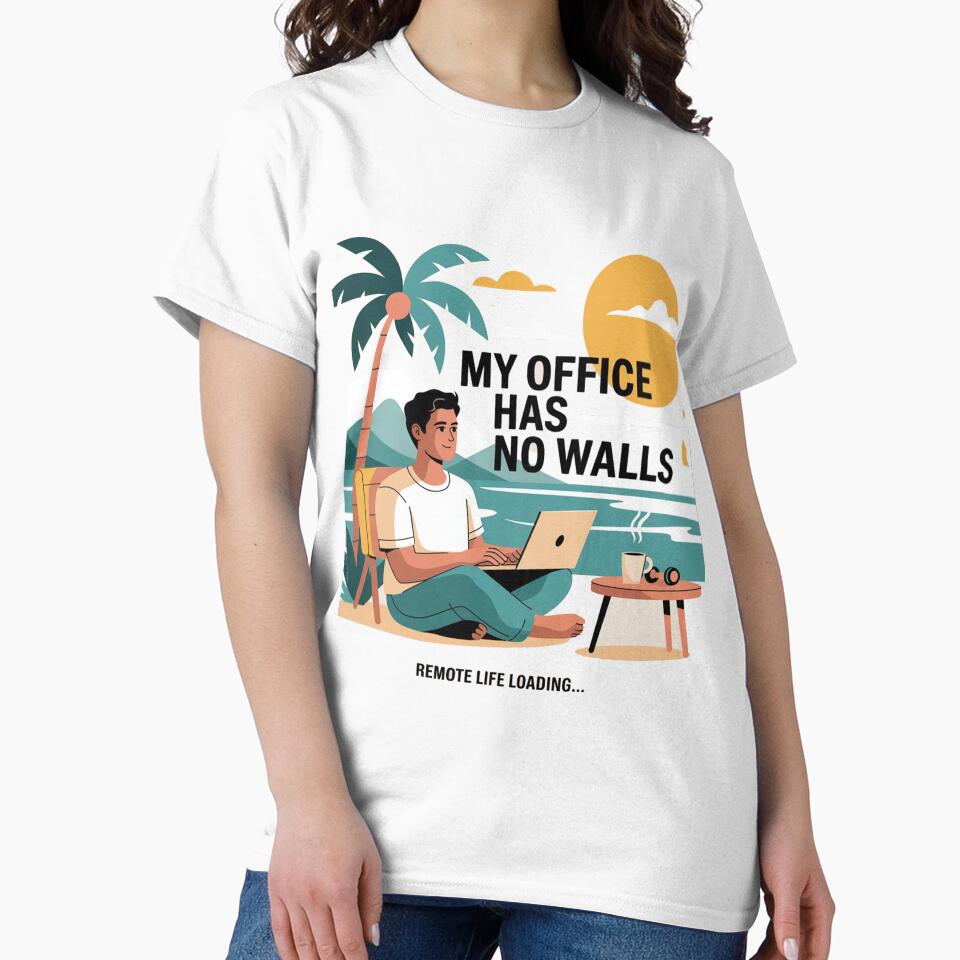My Office Has No Walls – Remote Life Loading by Serge-Design