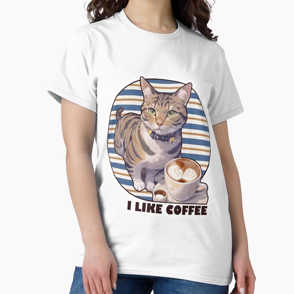 Cat Mother Coffee Lover by Lychee Design