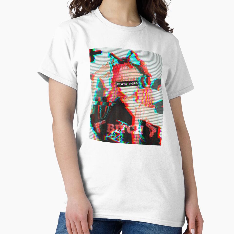 Vaporwave Art - Aesthetic Japanese Futurism Tee Anime Retro Hentai F*ck You by Hitagivapor